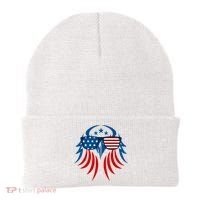 Patriotic American Bald Eagle Beanie thumb 0