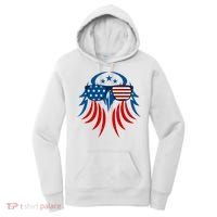 Patriotic American Bald Eagle Women's Hoodie thumb 0