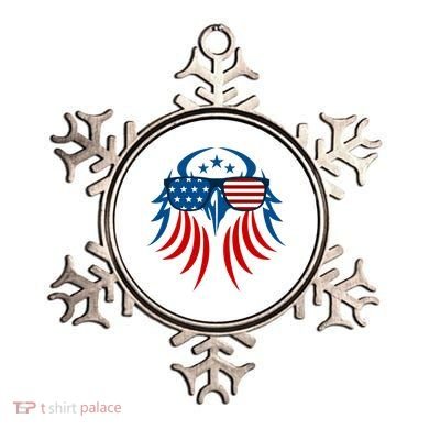 Patriotic American Bald Eagle Ornament