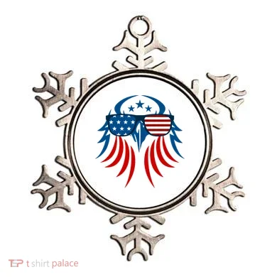 Patriotic American Bald Eagle Ornament