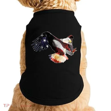 Patriotic American Bold Eagle Doggie Tank