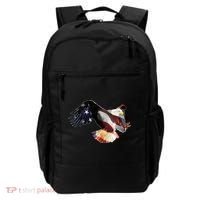 Patriotic American Bold Eagle Backpack thumb 0