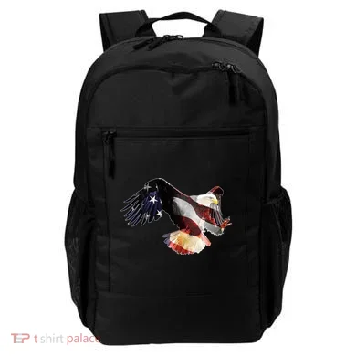 Patriotic American Bold Eagle Backpack