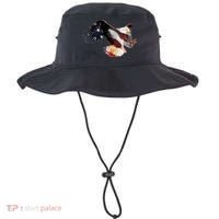 Patriotic American Bold Eagle Bucket Hat thumb 0