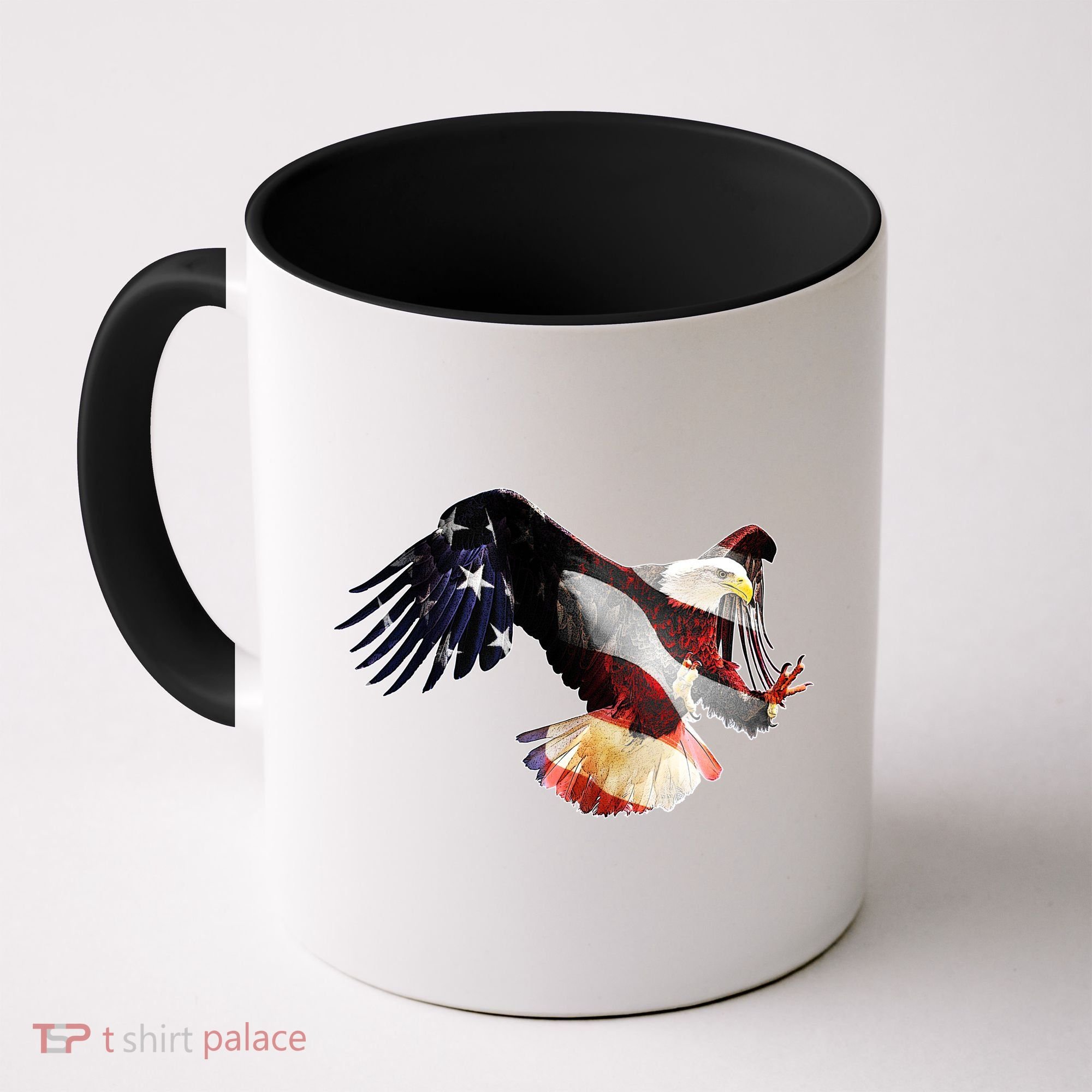 Patriotic American Bold Eagle Coffee Mug