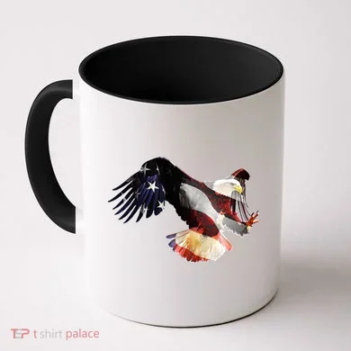 Patriotic American Bold Eagle Coffee Mug