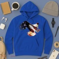 Patriotic American Bold Eagle Hoodie thumb 3