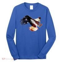 Patriotic American Bold Eagle Long Sleeve Shirt thumb 0