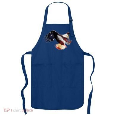 Patriotic American Bold Eagle Apron