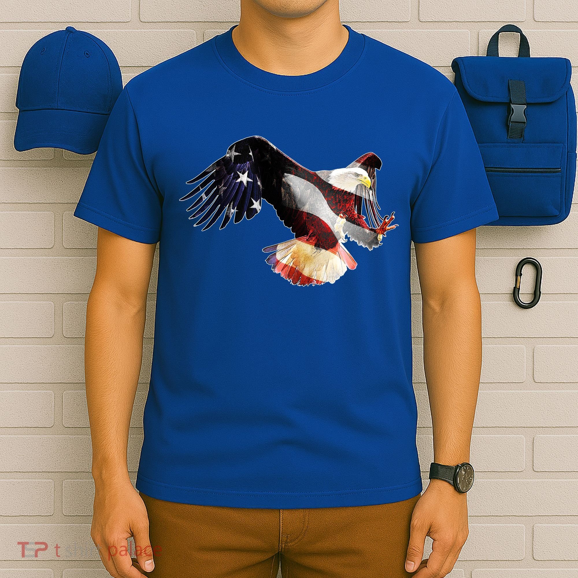 Patriotic American Bold Eagle T-Shirt
