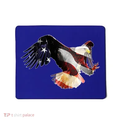 Patriotic American Bold Eagle Mousepad