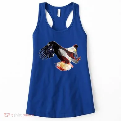 Patriotic American Bold Eagle Women's Tank Top