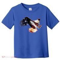 Patriotic American Bold Eagle Toddler T-Shirt thumb 0