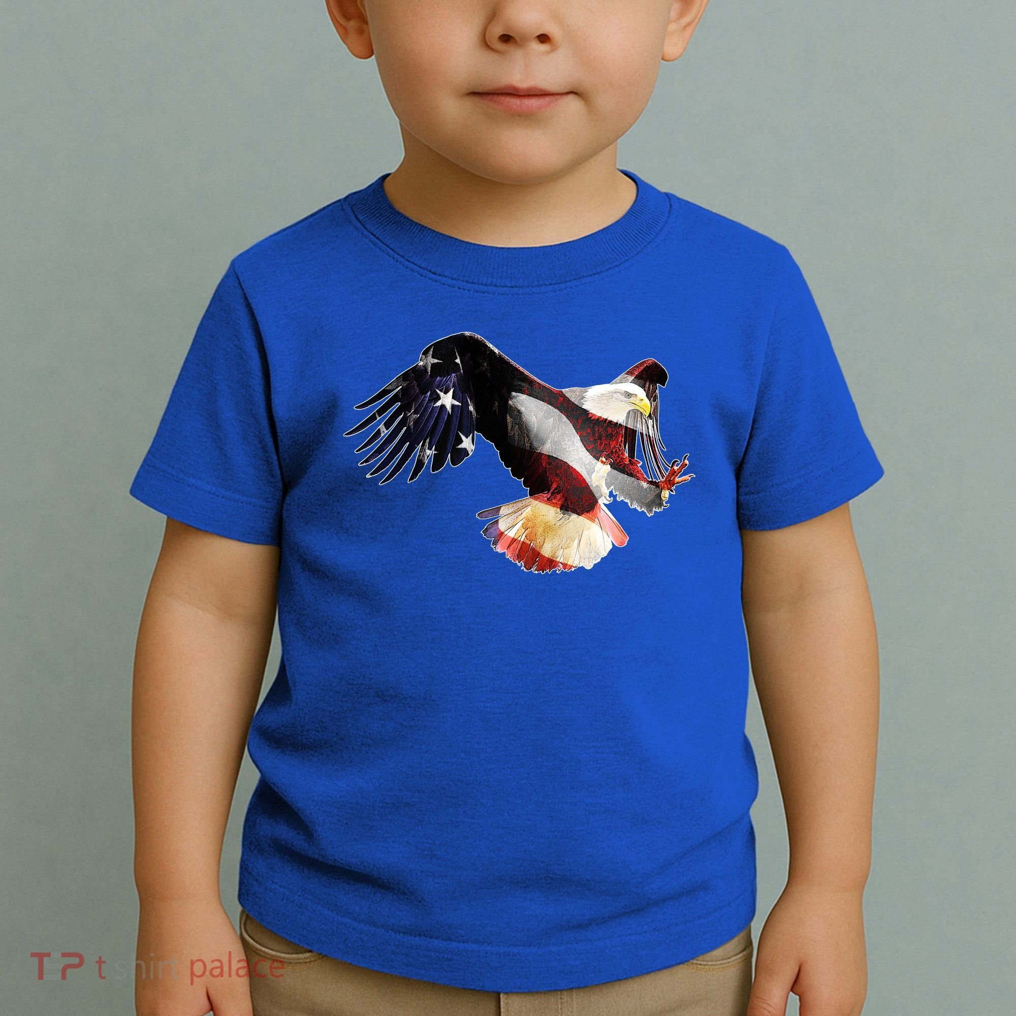 Patriotic American Bold Eagle Toddler T-Shirt