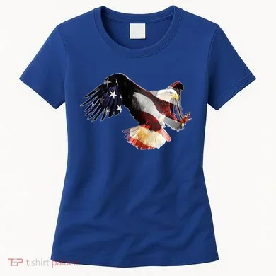 Patriotic American Bold Eagle Women's T-Shirt