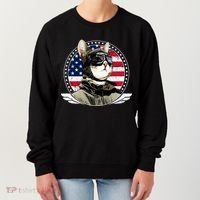 Patriotic American Cat Pilot Women's Sweatshirt thumb 0