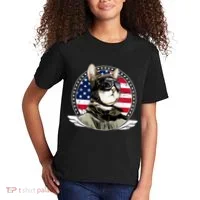 Patriotic American Cat Pilot Kids T-Shirt thumb 2