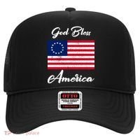 Patriotic Betsy Ross Flag God Bless America Hat thumb 0