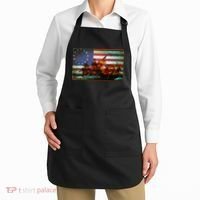 Patriotic Betsy Ross The Crossing Of Delaware Apron thumb 2