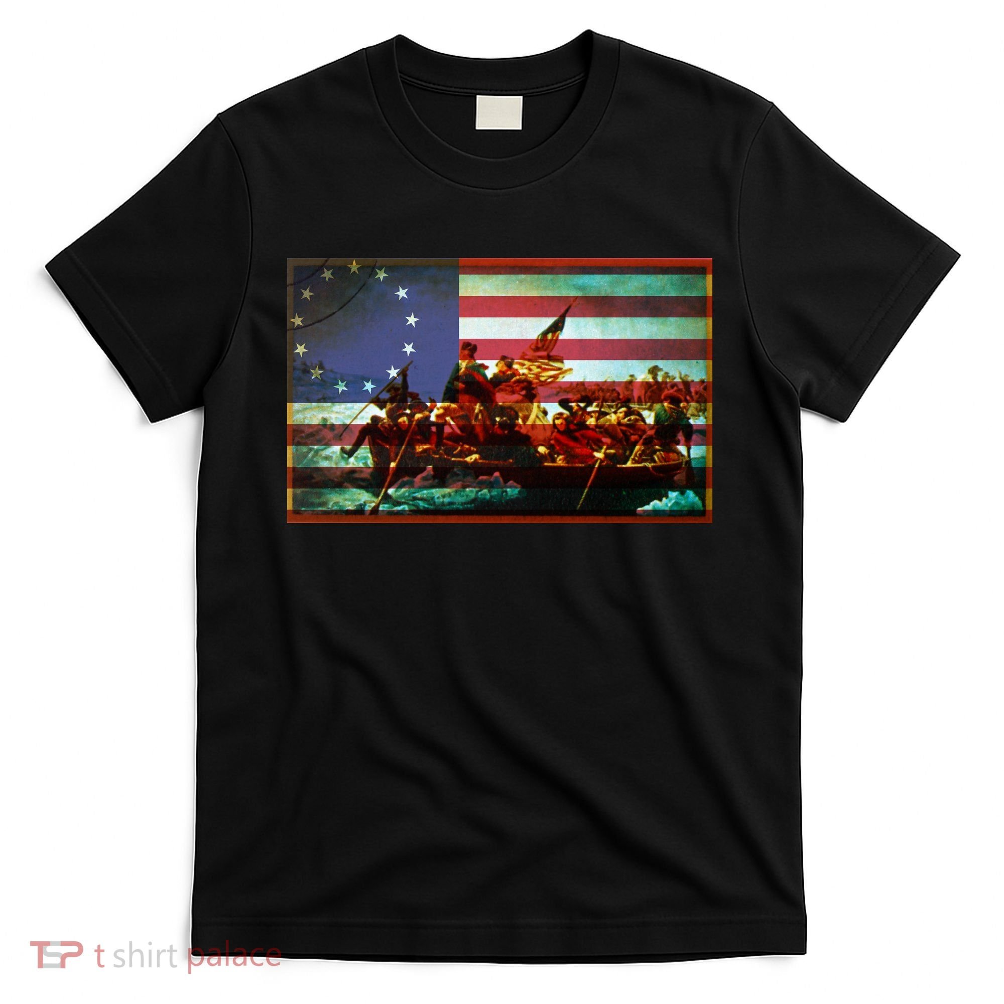Patriotic Betsy Ross The Crossing Of Delaware T-Shirt