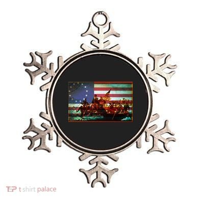 Patriotic Betsy Ross The Crossing Of Delaware Ornament