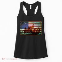 Patriotic Betsy Ross The Crossing Of Delaware Women's Tank Top thumb 0