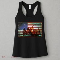 Patriotic Betsy Ross The Crossing Of Delaware Women's Tank Top thumb 3