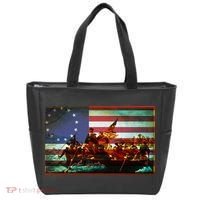 Patriotic Betsy Ross The Crossing Of Delaware Tote Bag thumb 0