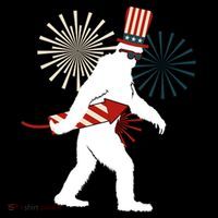 Patriotic Bigfoot Fireworks 4th of July Coffee Mug thumb 5