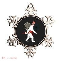 Patriotic Bigfoot Fireworks 4th of July Ornament thumb 0