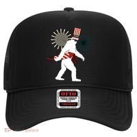 Patriotic Bigfoot Fireworks 4th of July Hat thumb 0