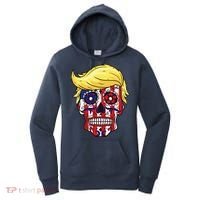 Patriotic Donald Trump Sugar Skull Women's Hoodie thumb 0