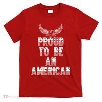 Patriotic Eagle Proud To Be An American T-Shirt thumb 0