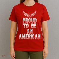 Patriotic Eagle Proud To Be An American T-Shirt thumb 4