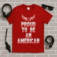 Patriotic Eagle Proud To Be An American T-Shirt thumb 5