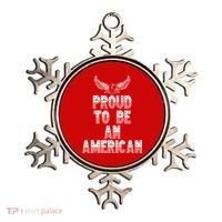 Patriotic Eagle Proud To Be An American Ornament thumb 0