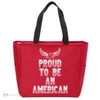 Patriotic Eagle Proud To Be An American Tote Bag thumb 0