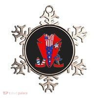 Patriotic Independence Day Tuxedo Ornament thumb 0