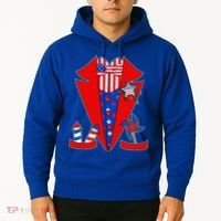 Patriotic Independence Day Tuxedo Hoodie thumb 2