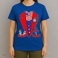 Patriotic Independence Day Tuxedo T-Shirt thumb 4