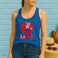 Patriotic Independence Day Tuxedo Women's Tank Top thumb 2