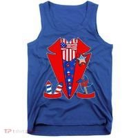 Patriotic Independence Day Tuxedo Tank Top thumb 0