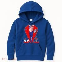 Patriotic Independence Day Tuxedo Kids Hoodie thumb 0