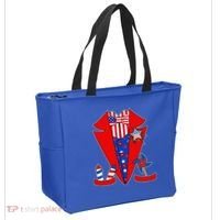 Patriotic Independence Day Tuxedo Tote Bag thumb 2