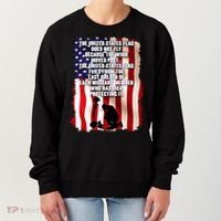 Patriotic Memorial Day United States Flag Women's Sweatshirt thumb 0