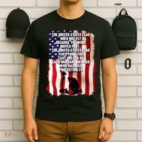 Patriotic Memorial Day United States Flag T-Shirt thumb 6