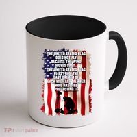 Patriotic Memorial Day United States Flag Coffee Mug thumb 1