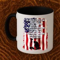 Patriotic Memorial Day United States Flag Coffee Mug thumb 2