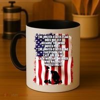 Patriotic Memorial Day United States Flag Coffee Mug thumb 4