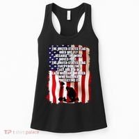 Patriotic Memorial Day United States Flag Women's Tank Top thumb 0